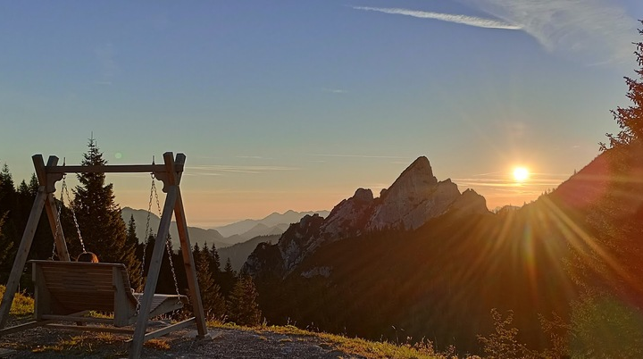 Sonnenaufgang Rotwandhaus | © Timo Kunkel